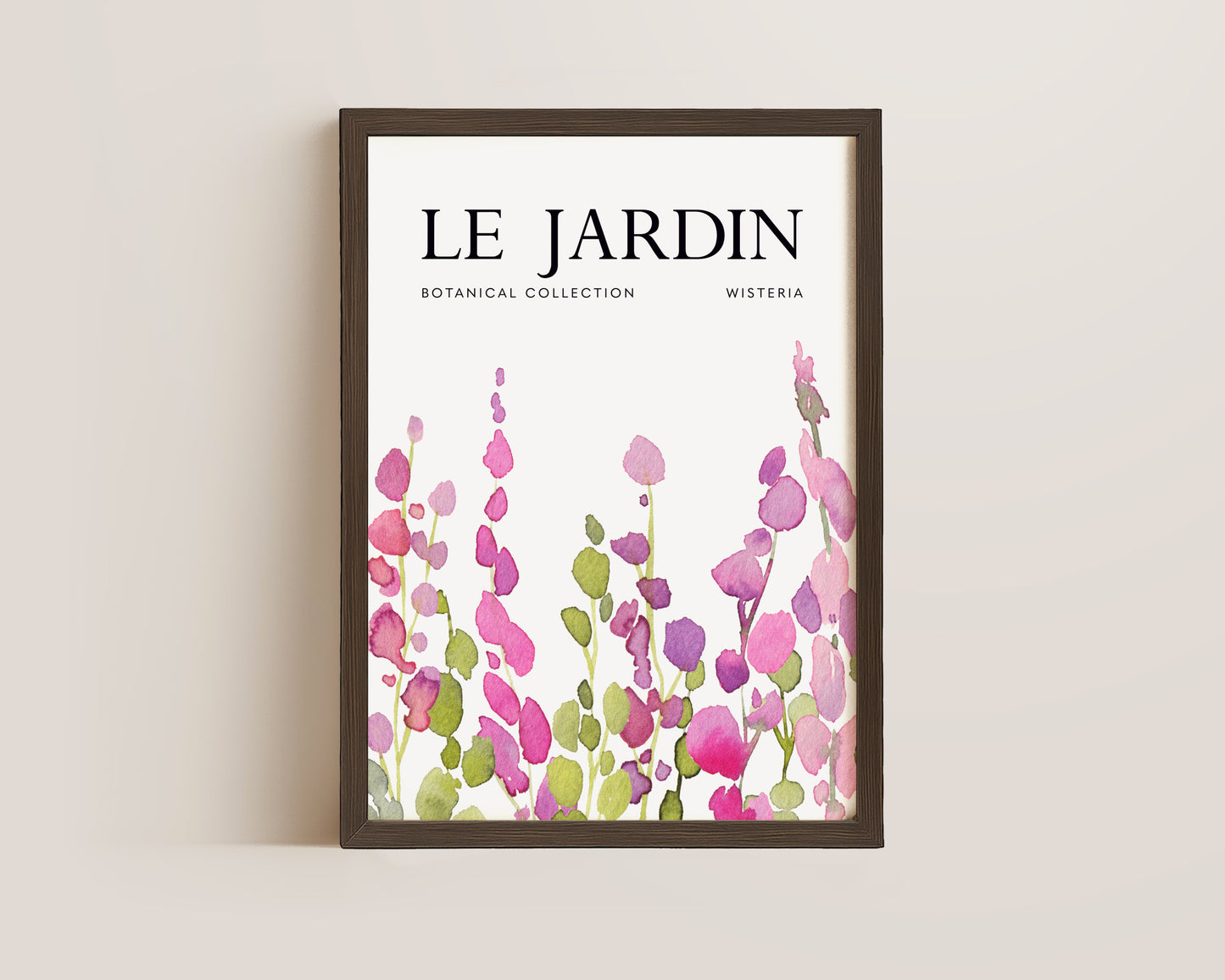 Le Jardin Wisteria Print