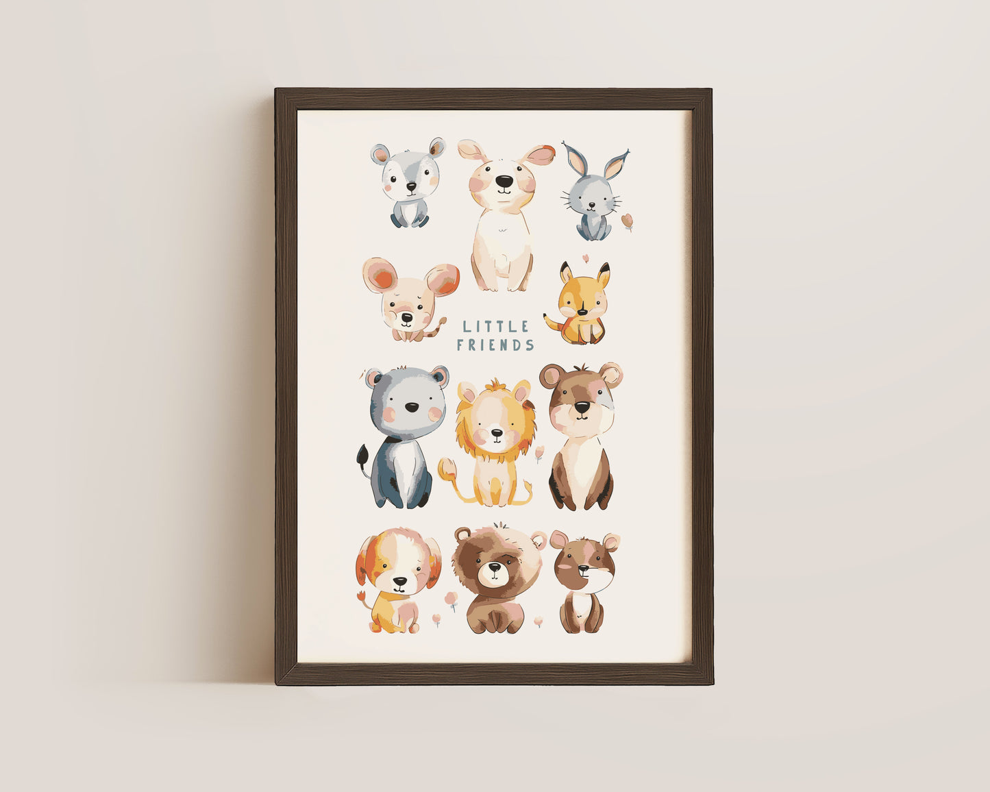 Little Friends Print