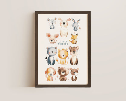 Little Friends Print