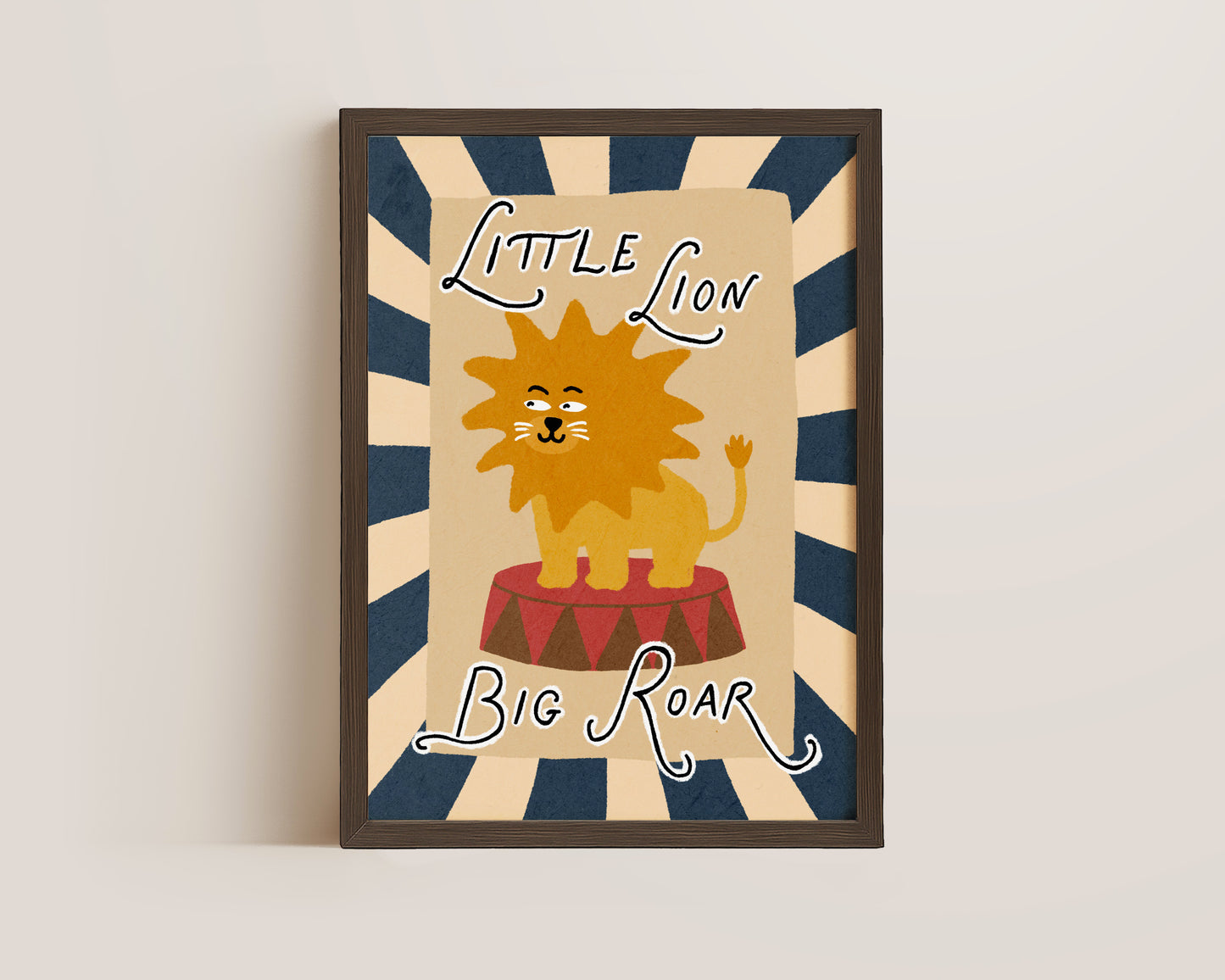 Little Lion Big Roar Print