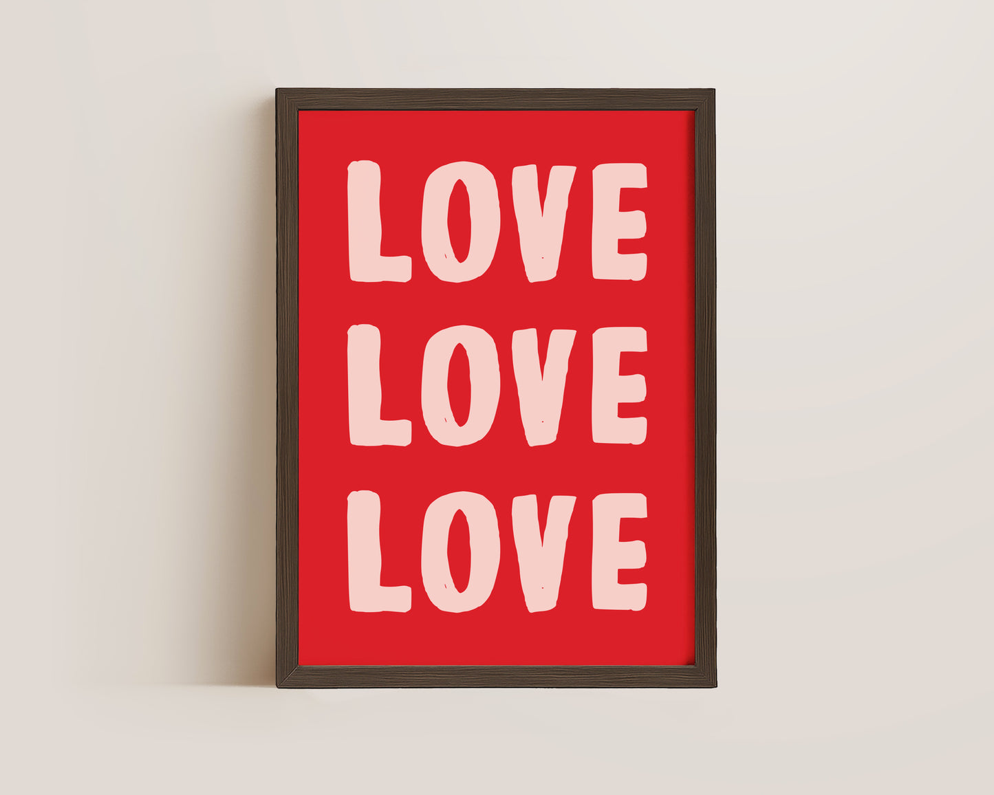 Love Love Love Print