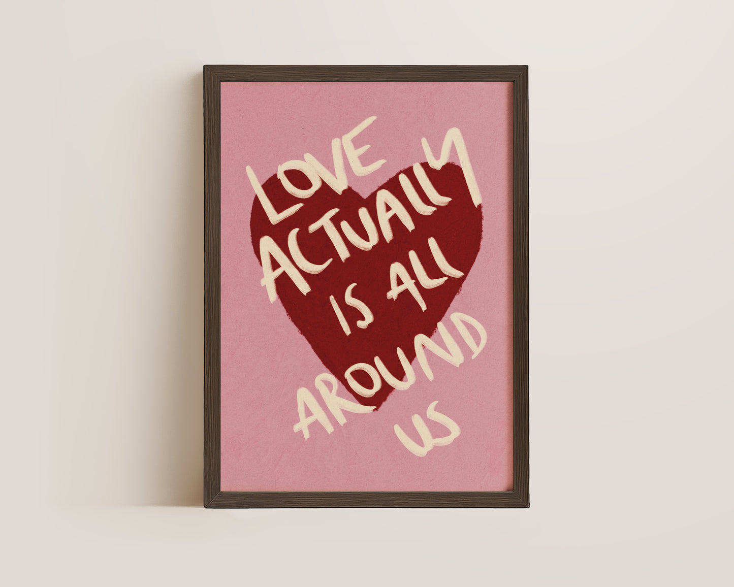 Love Is All Around Print