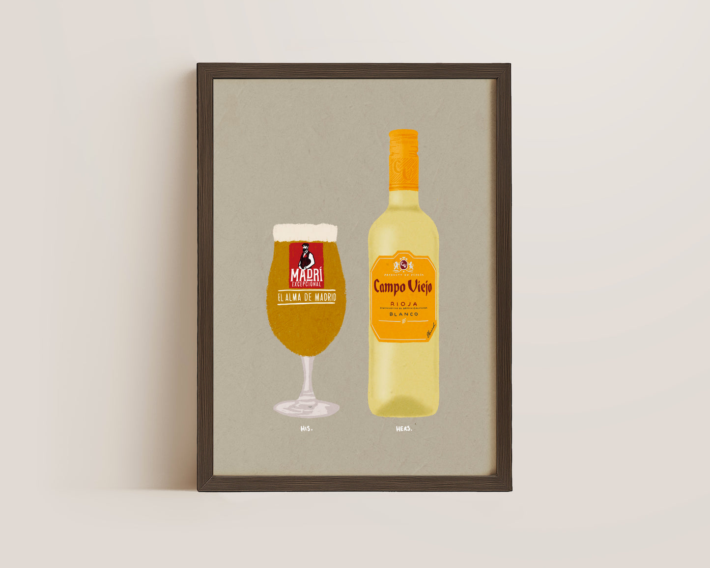 Madri & Campo Viejo Blanco Print