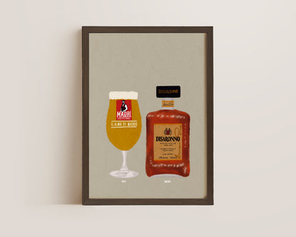 Madri & Disaronno Print