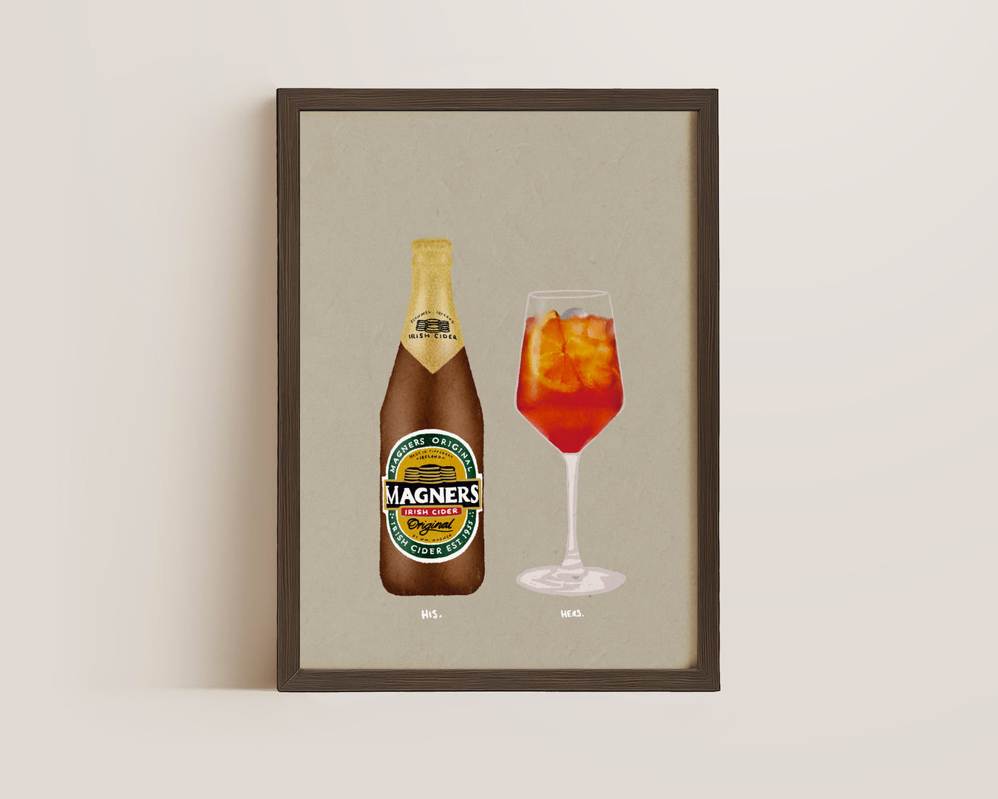 Magners & Aperol Spritz Print