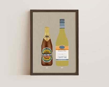 Magners & Oyster Bay Print