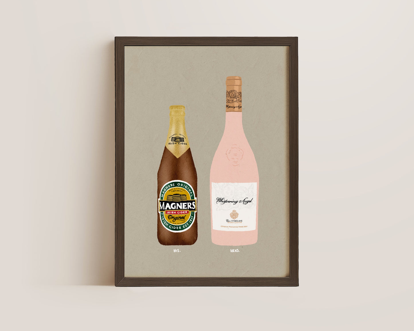 Magners & Whispering Angel Print