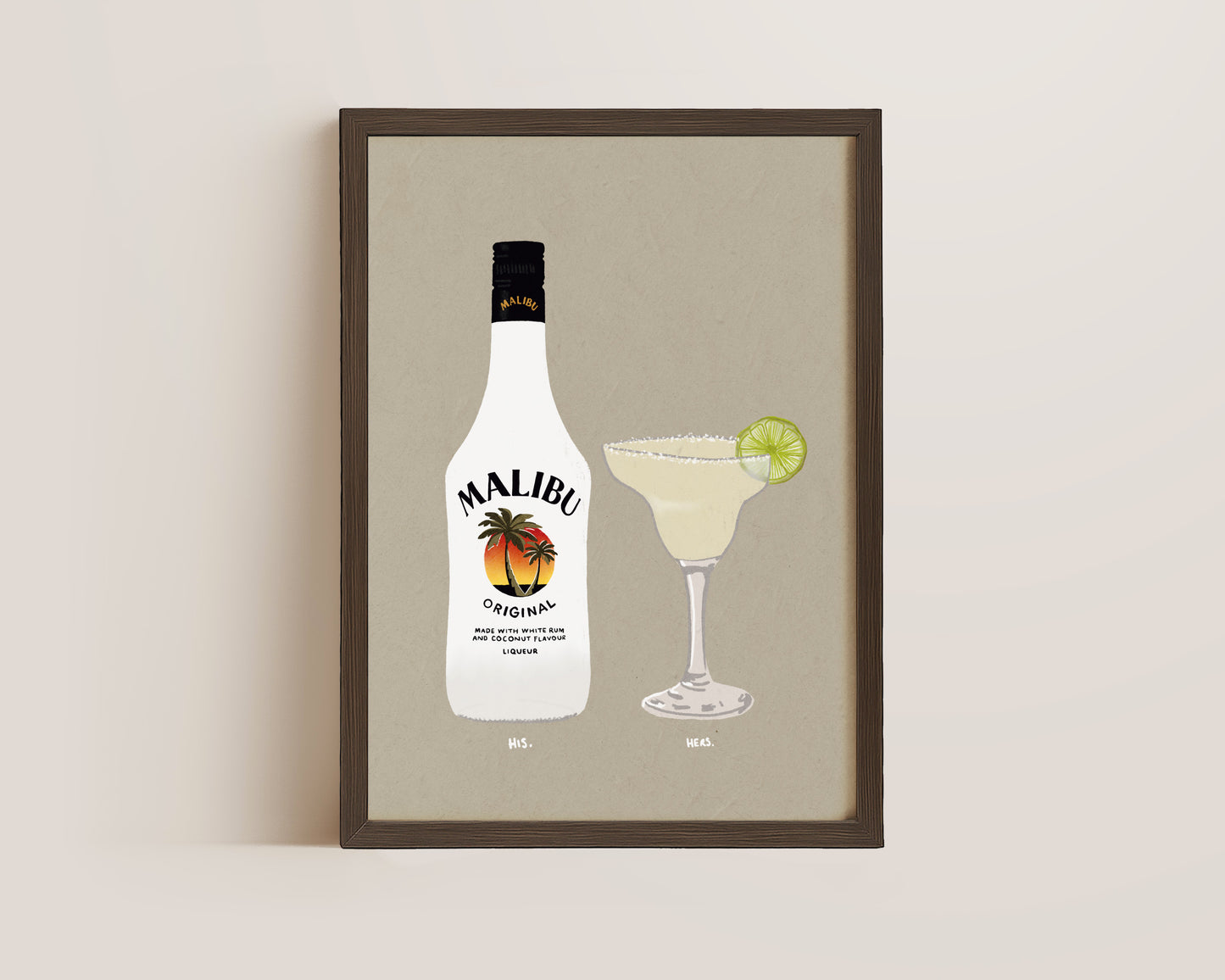 Malibu & Margarita Print