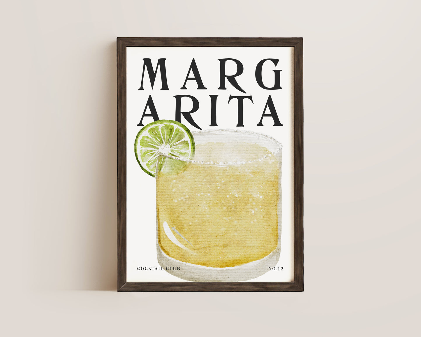 Margarita Cocktail Print