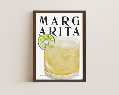 Margarita Cocktail Print