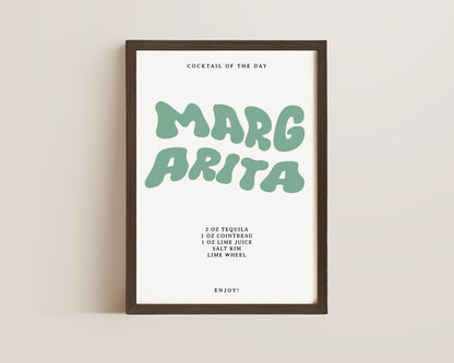 Margarita Recipe Print