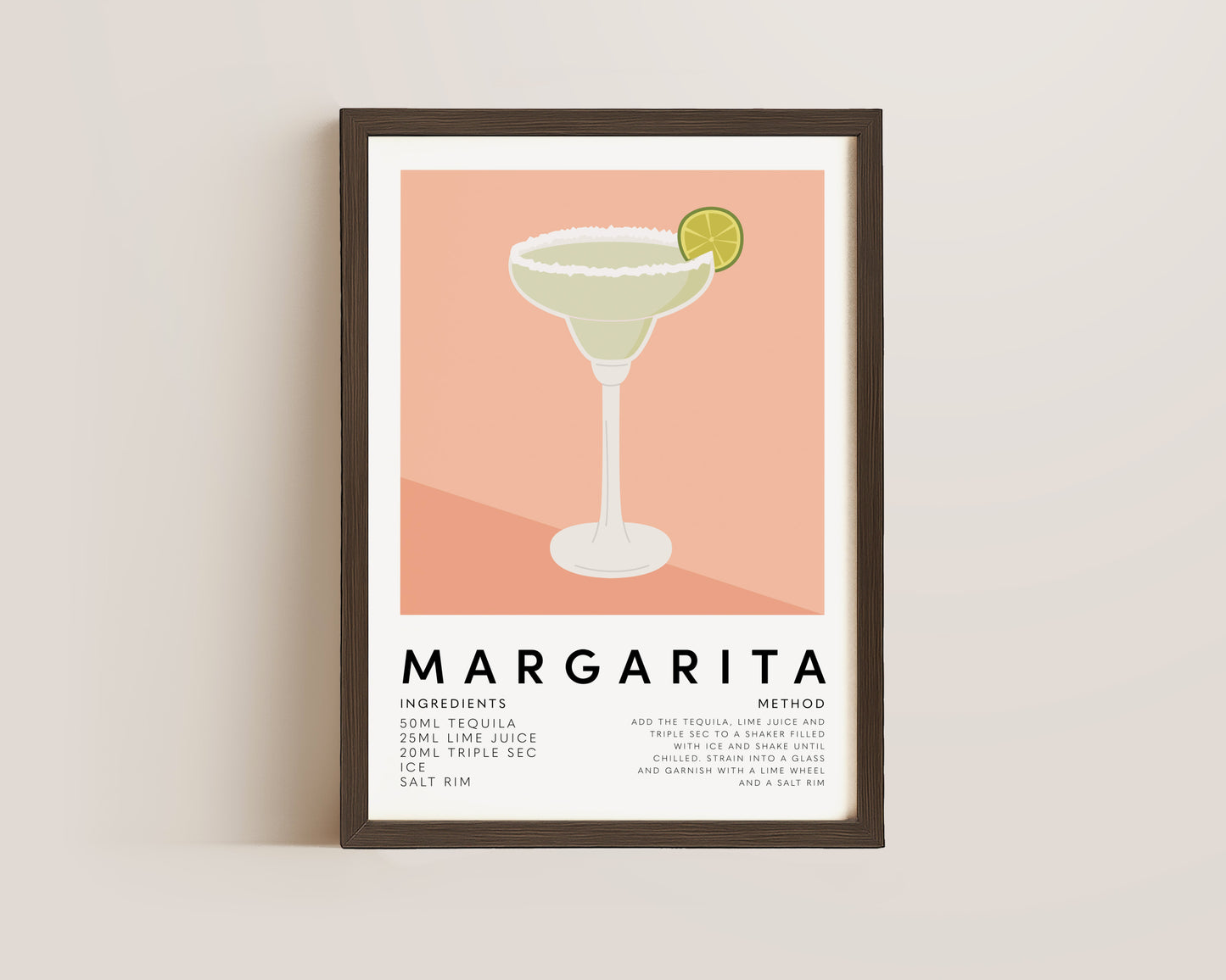 Margarita Cocktail Print