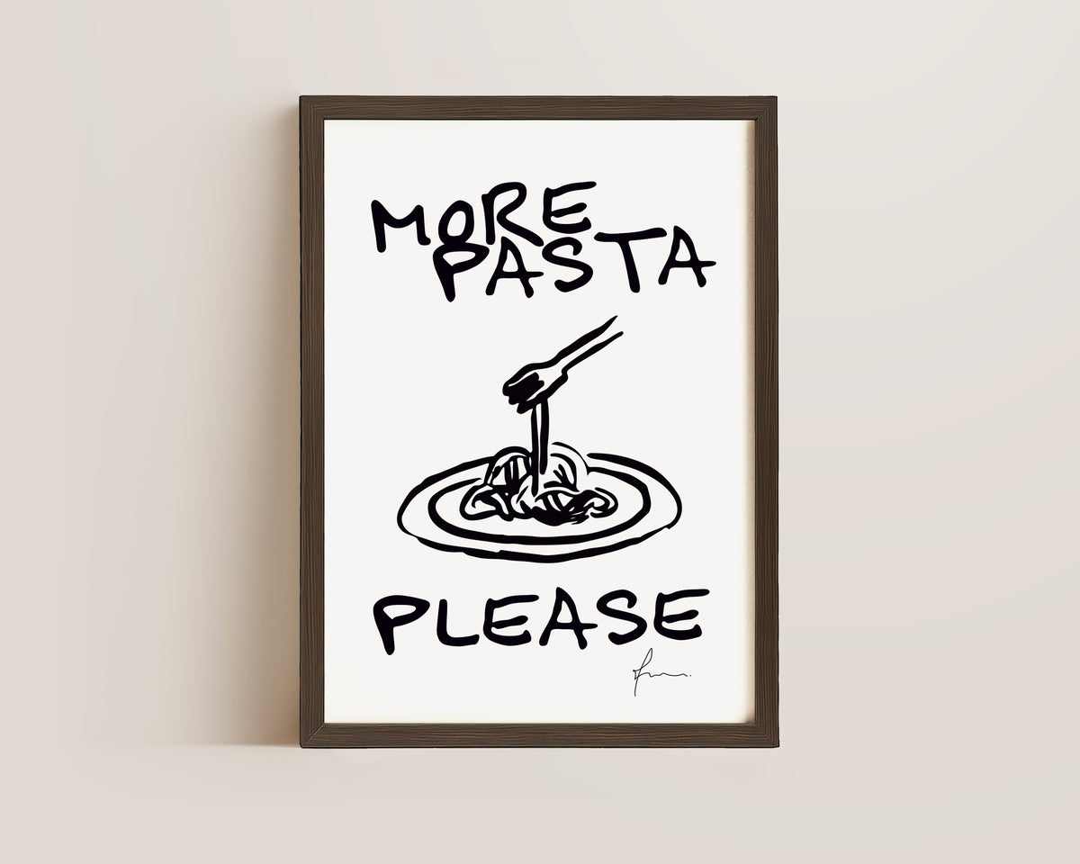 More Pasta Please Print