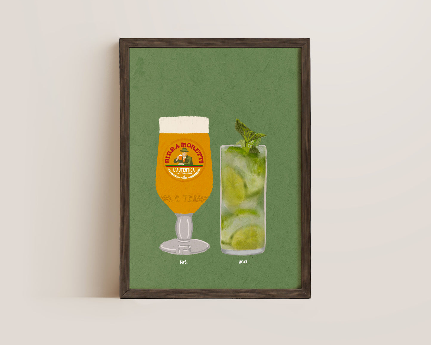 Moretti & Mojito Print