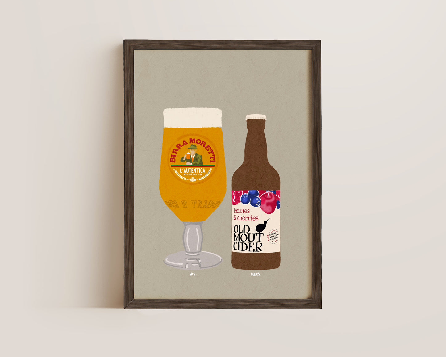 Moretti & Old Mout Berries & Cherries Print