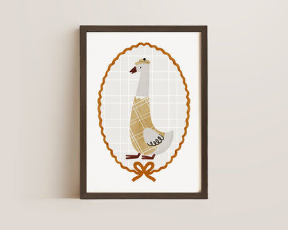 Mr Goose Print