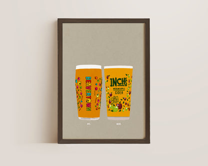 Neck Oil & Inch's Print