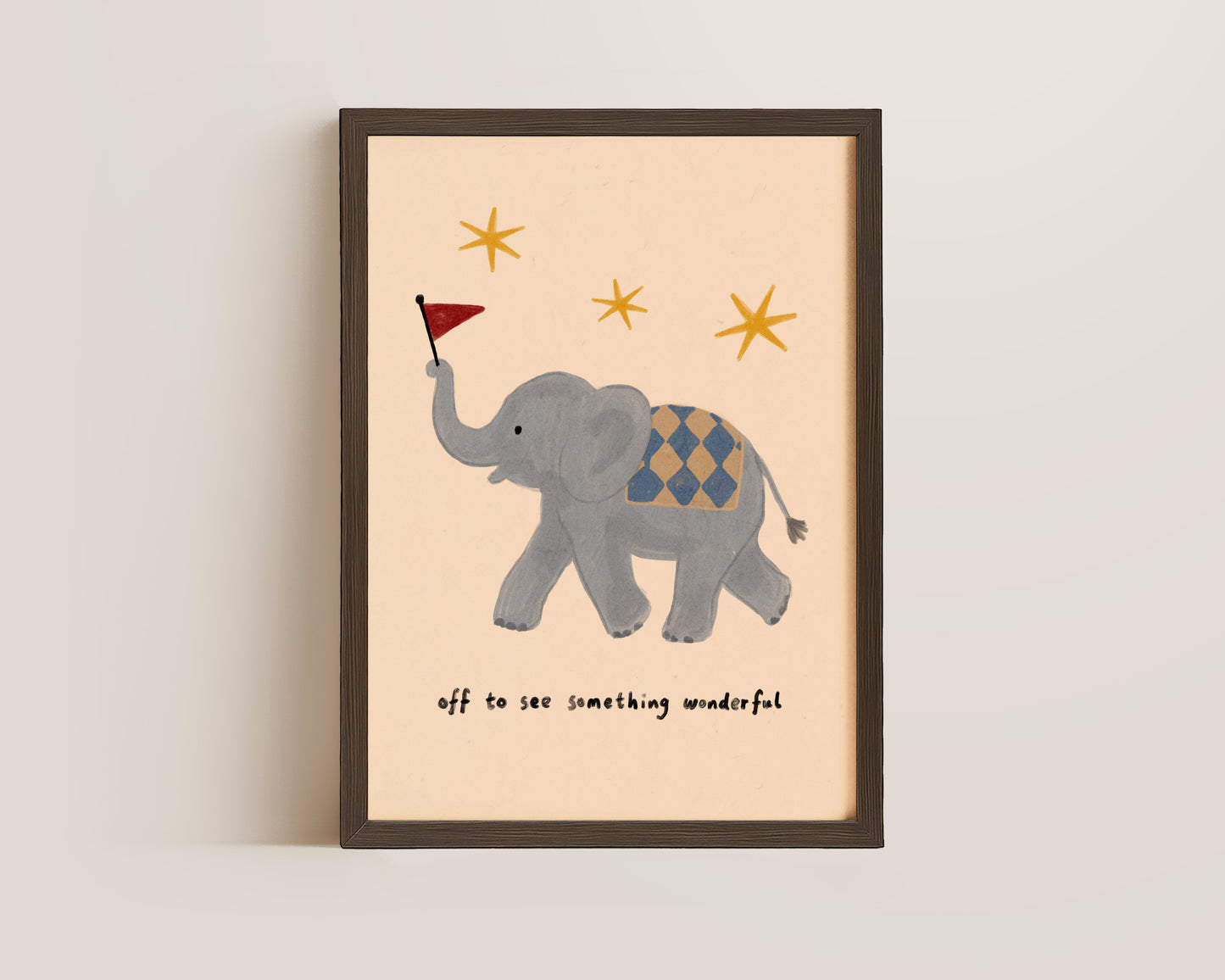 Off To See Something Wonderful Print