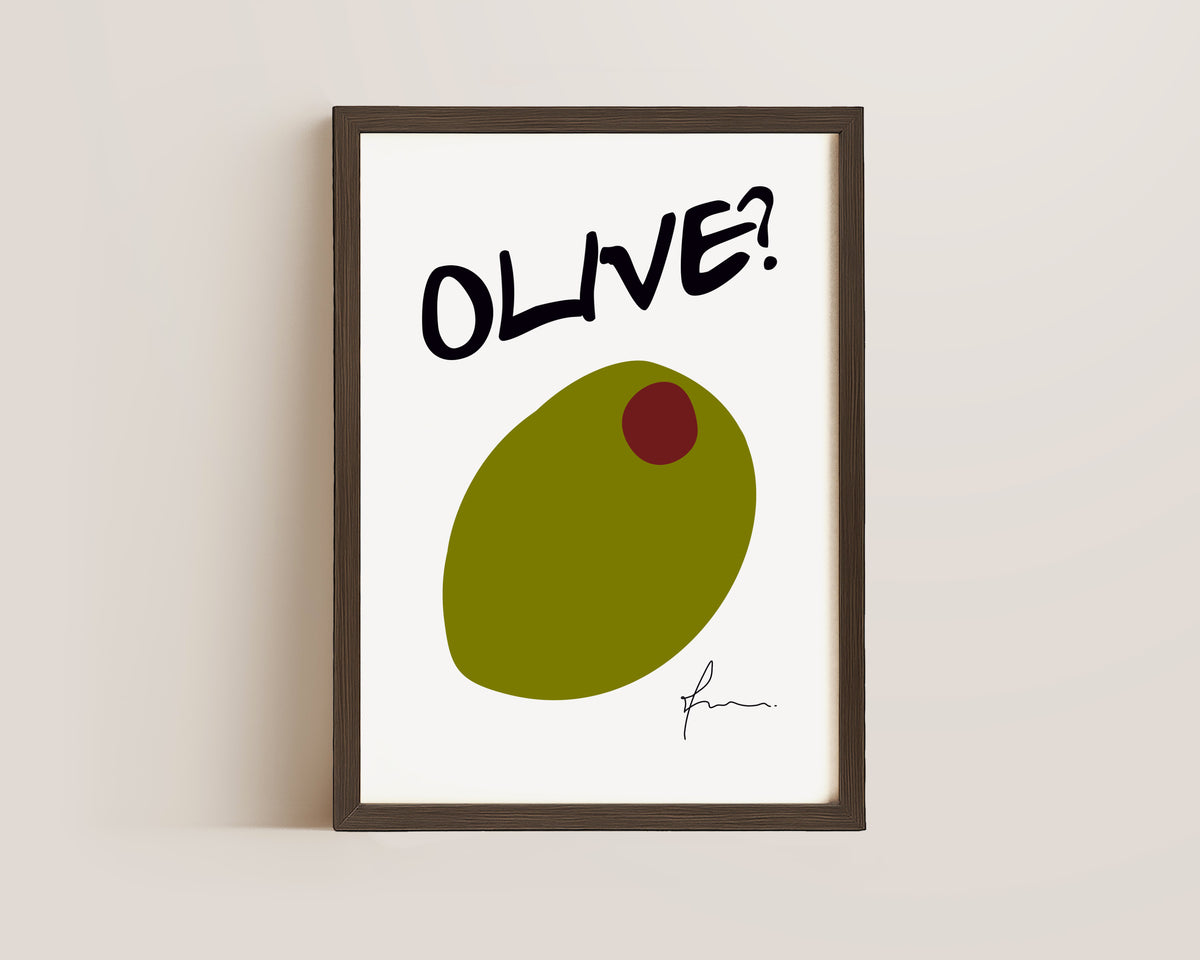 Olive Print