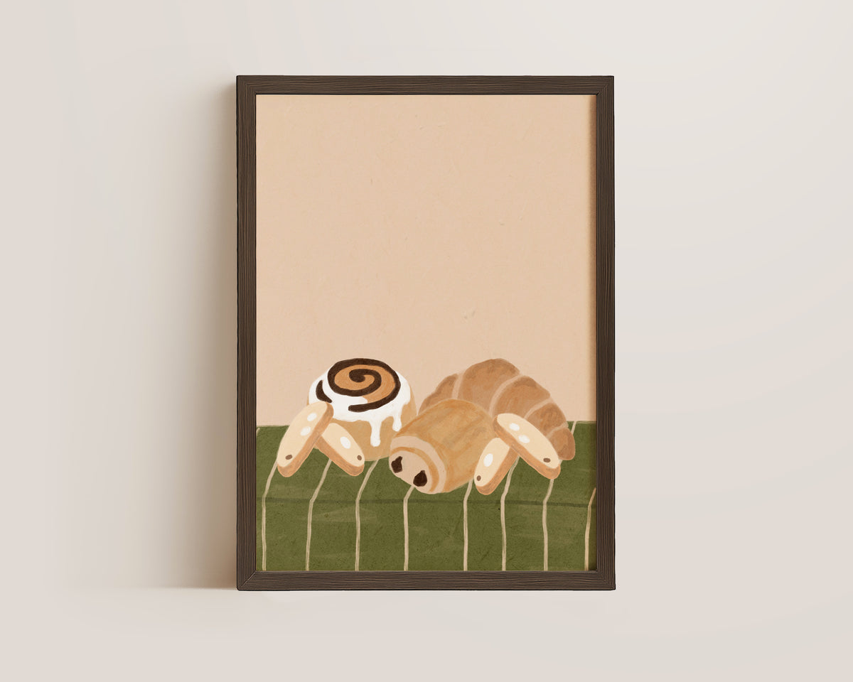 Pastry Table Print