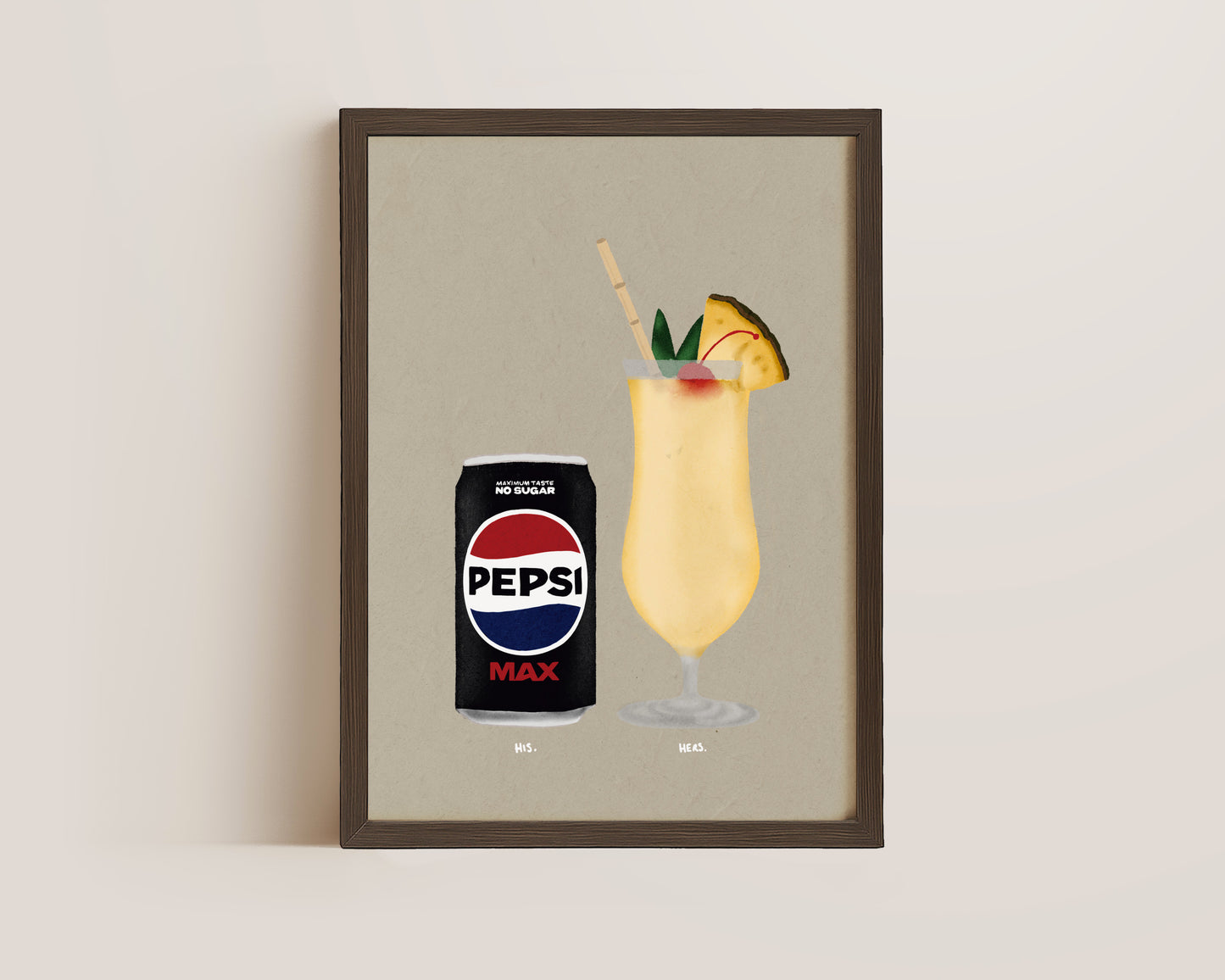 Pepsi Max & Pina Colada Print