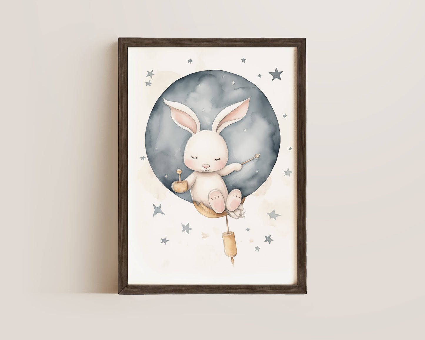 Pink Bunny Print
