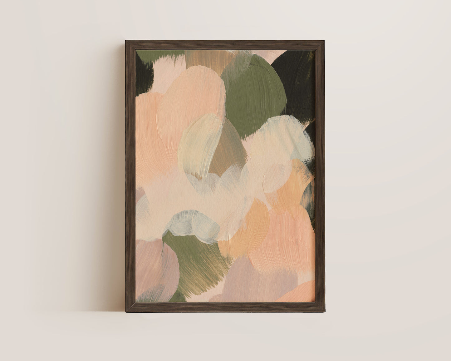 Pink & Green No. 3 Print