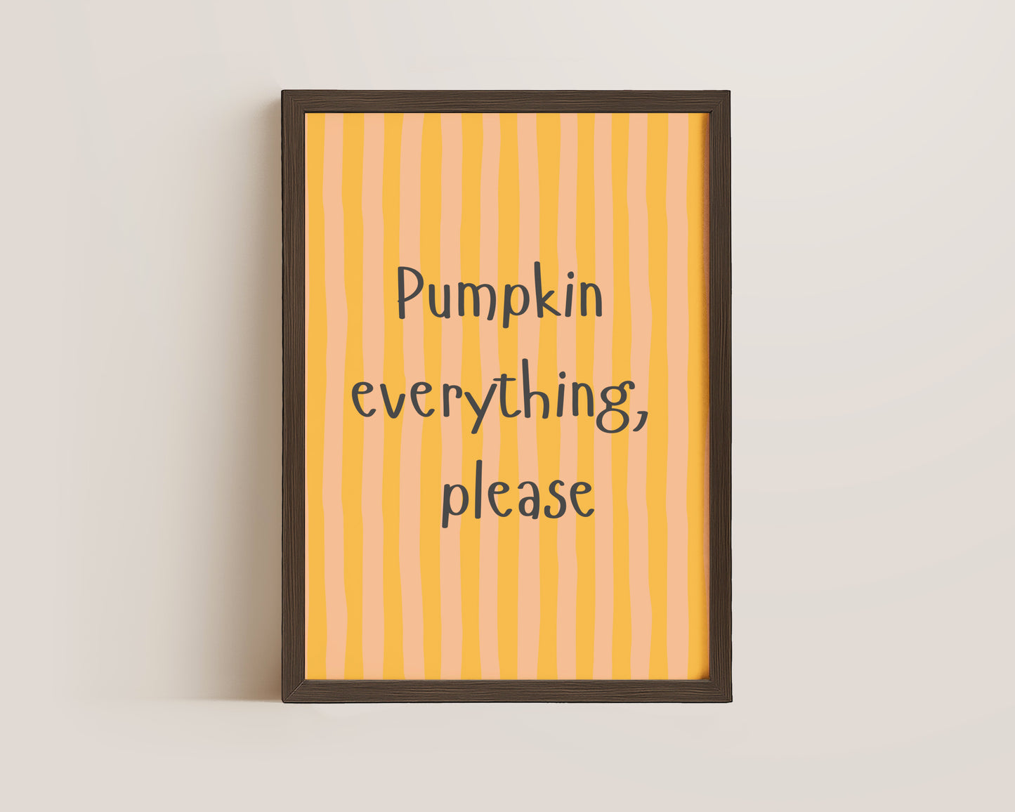 Pumpkin Everything Print