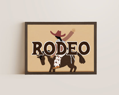 Rodeo Print