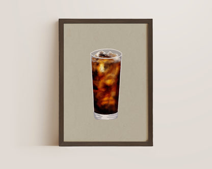 Rum & Coke Print
