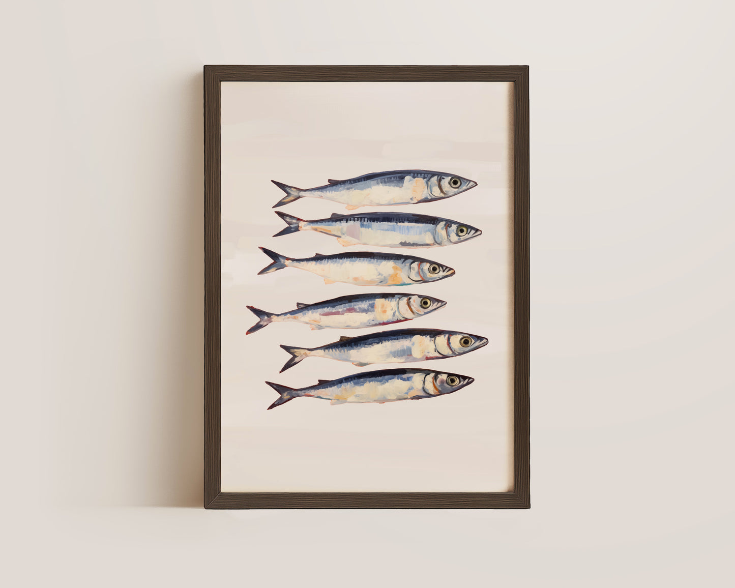 Blush Pink Sardines Print