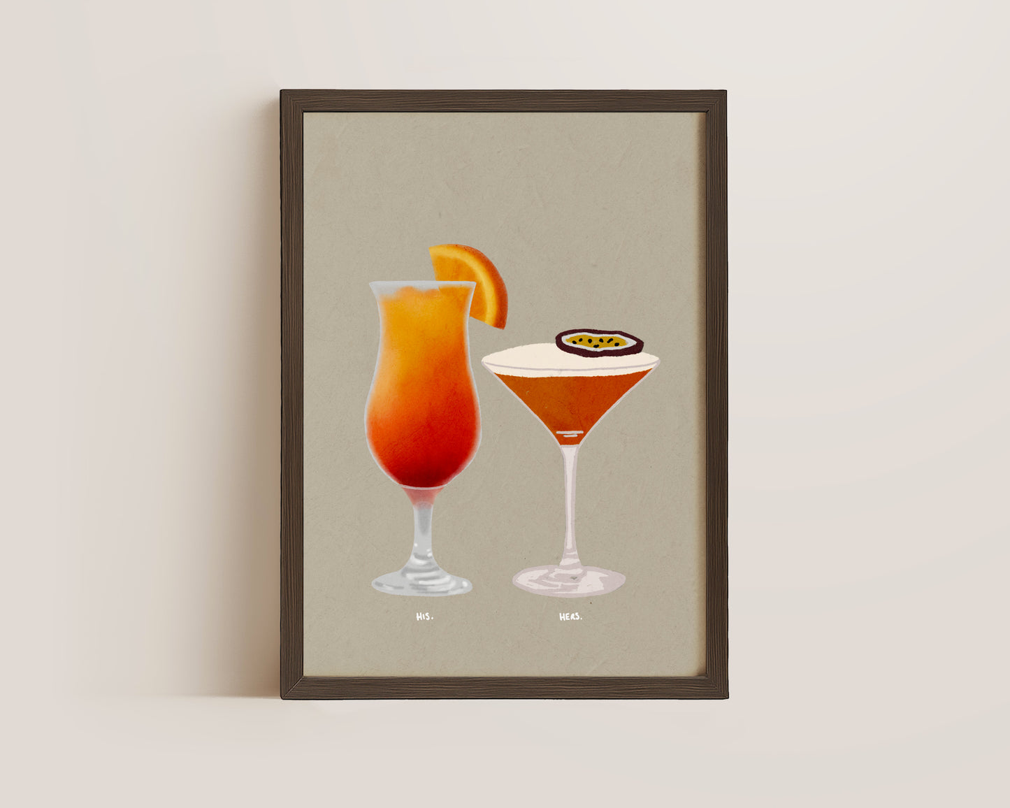 Sex On The Beach & Pornstar Martini Print