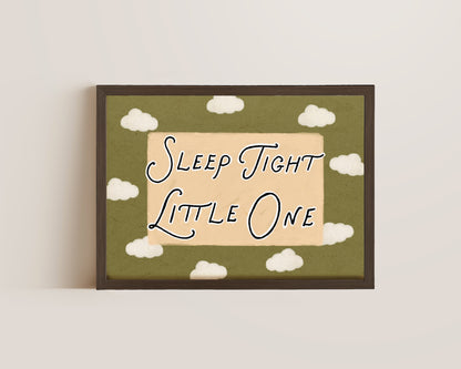 Sleep Tight Little One Print