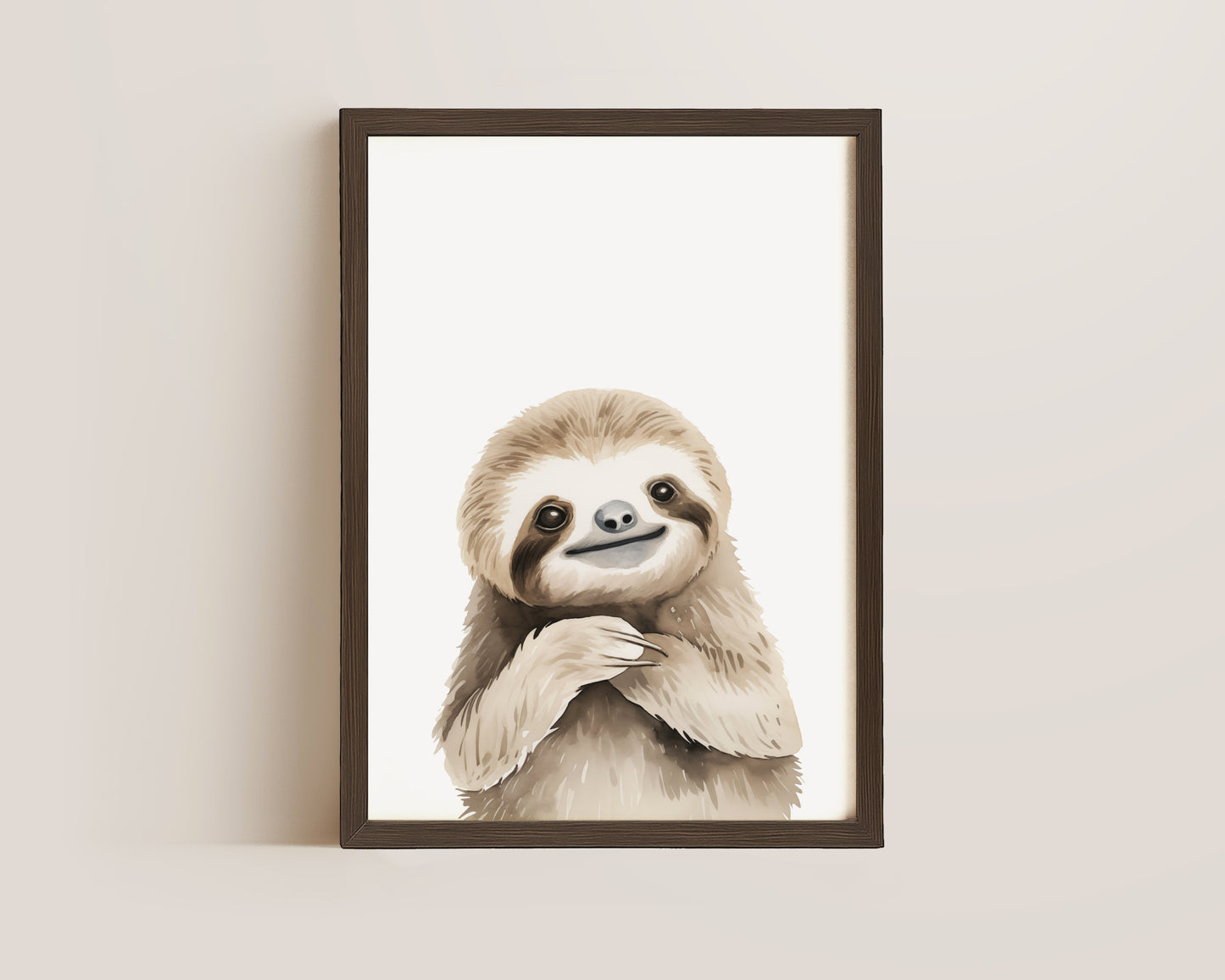 Sleepy Sloth Print