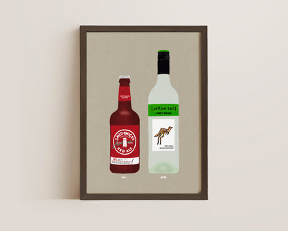 Smithwicks & Yellowtail Pinot Grigio Print