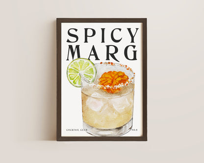 Spicy Marg Print