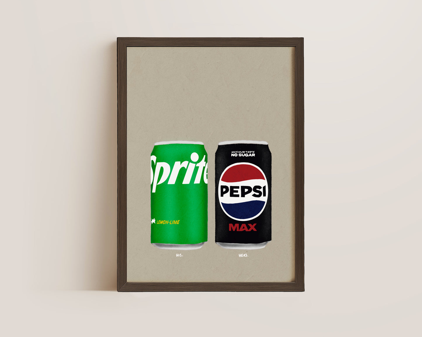 Sprite & Pepsi Max Print