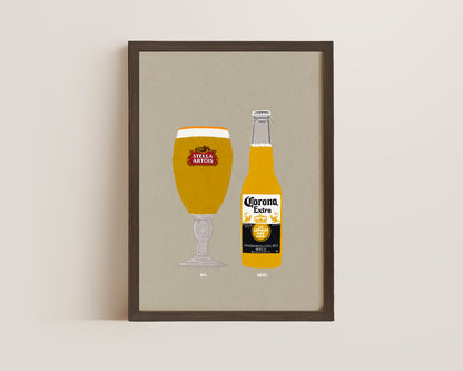 Stella & Corona Print