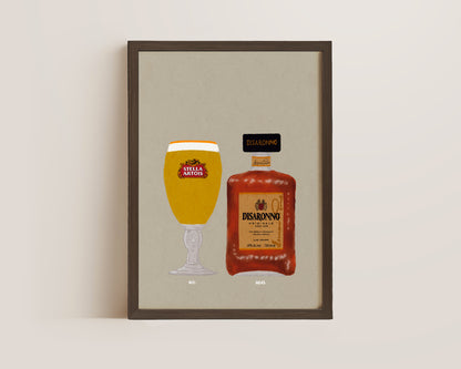 Stella & Disaronno Print