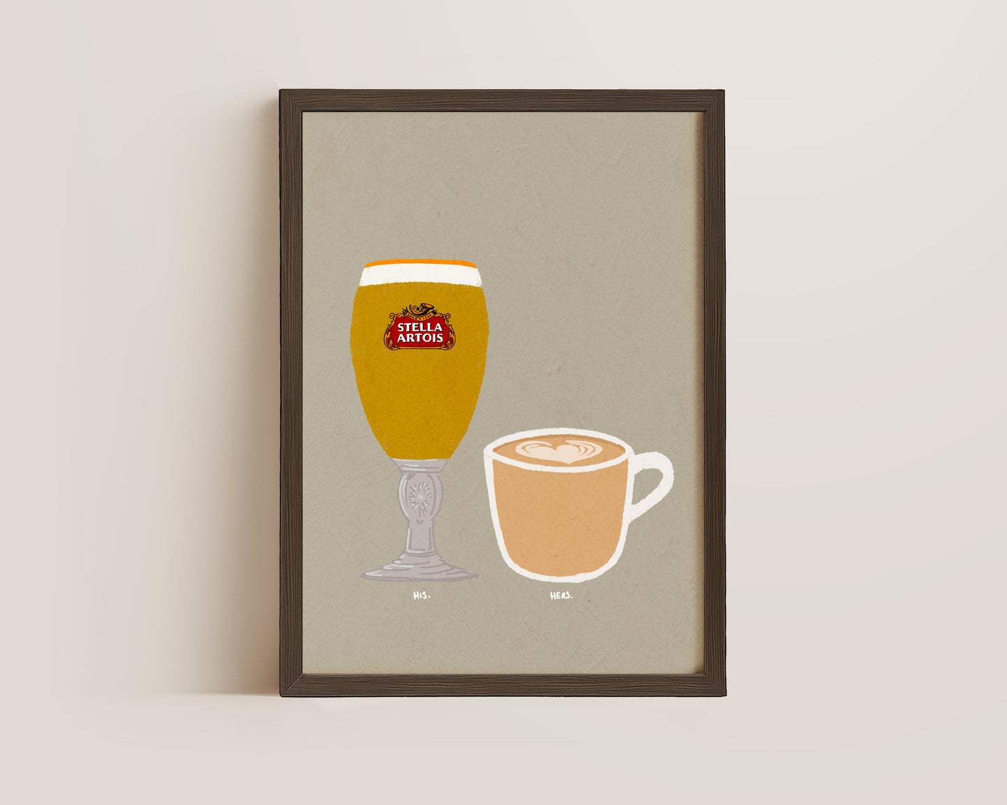 Stella & Latte Print