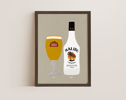 Stella & Malibu Print
