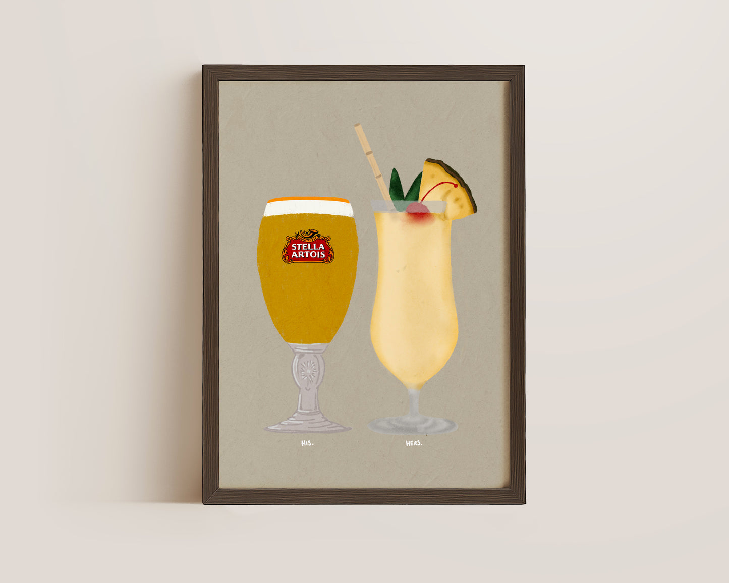 Stella & Pina Colada Print