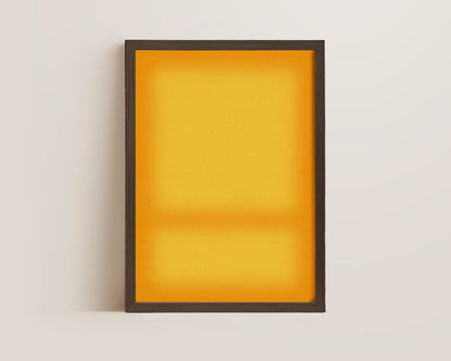 Sunlight Gradient Abstract Wall Art Print