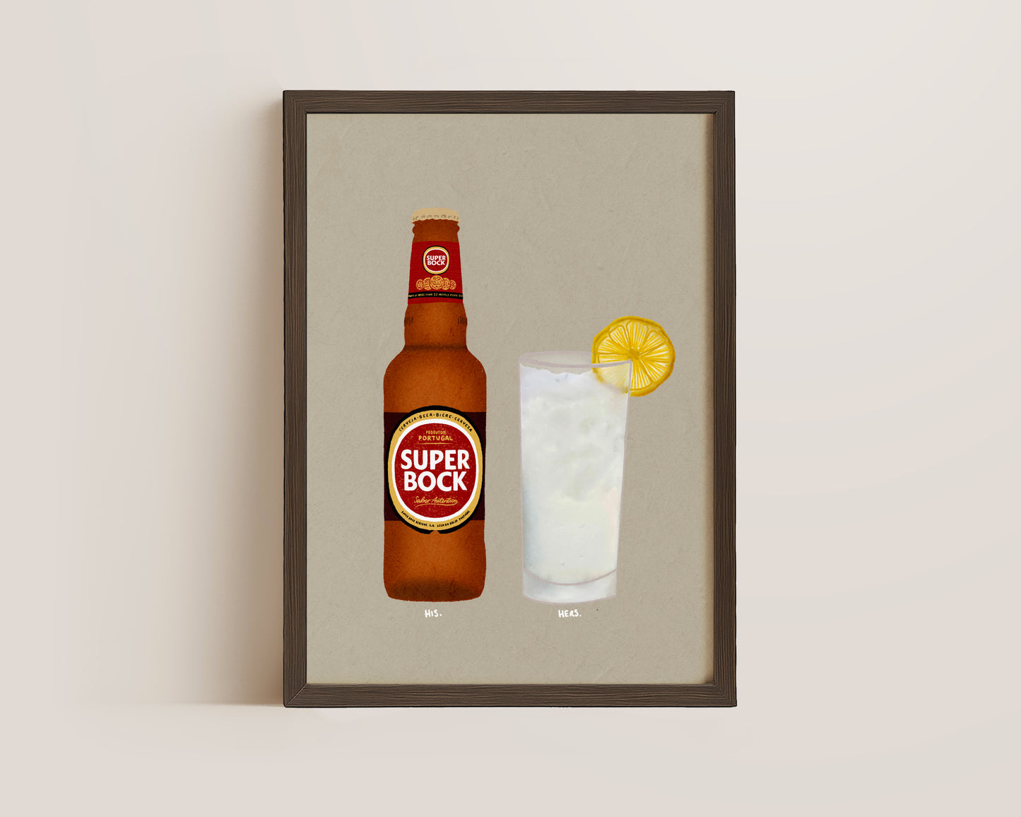 Super Bock & Vodka Lemonade Print