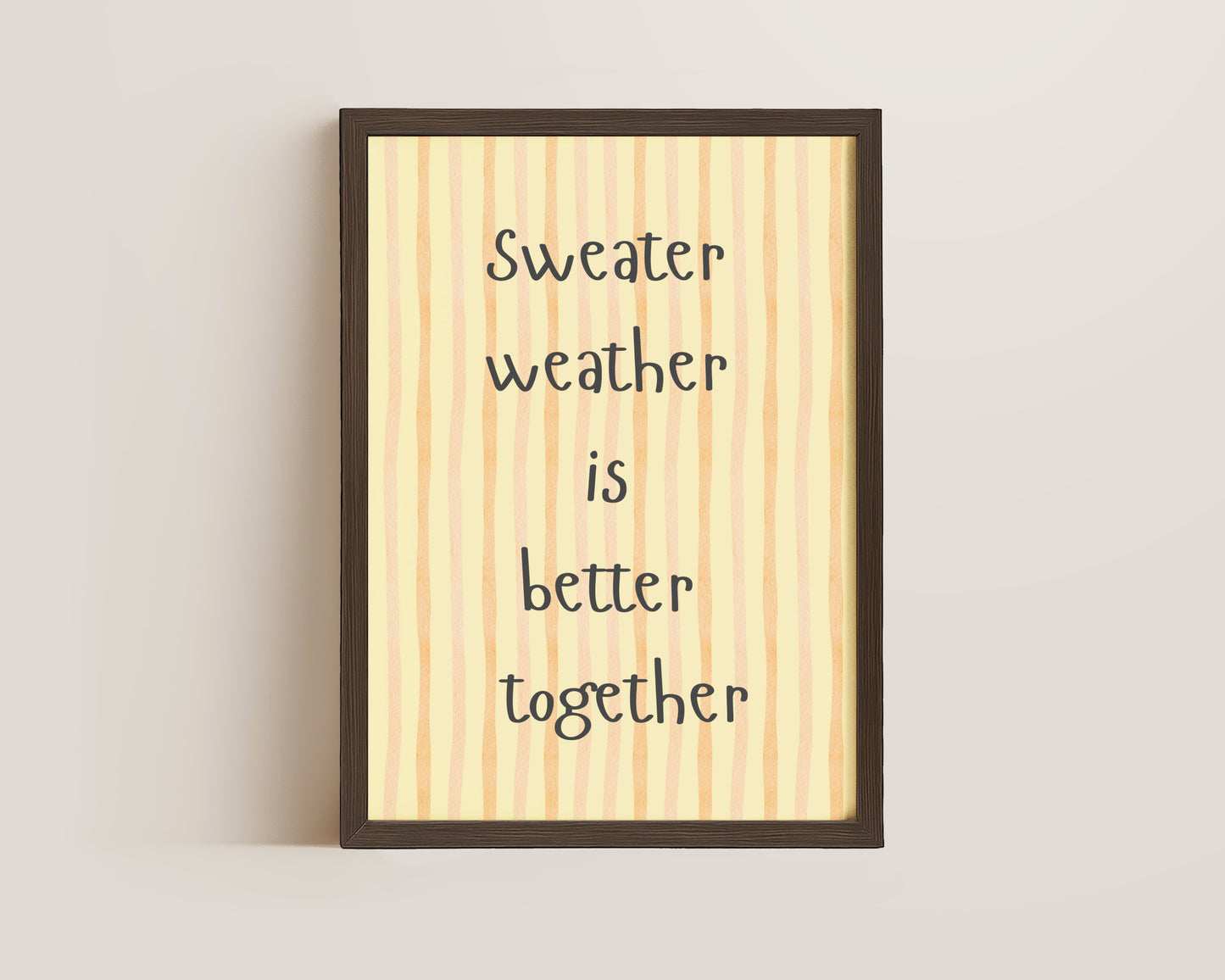 Sweater Weather Print
