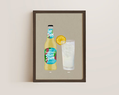 Thatchers Juicy Apple & Vodka Lemonade Print