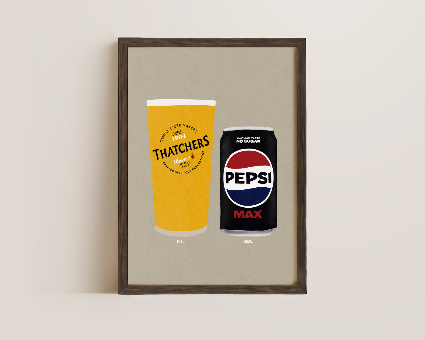 Thatchers & Pepsi Max Print