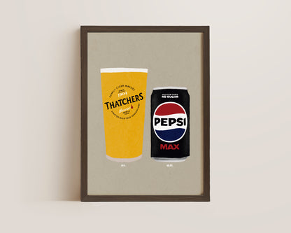 Thatchers & Pepsi Max Print