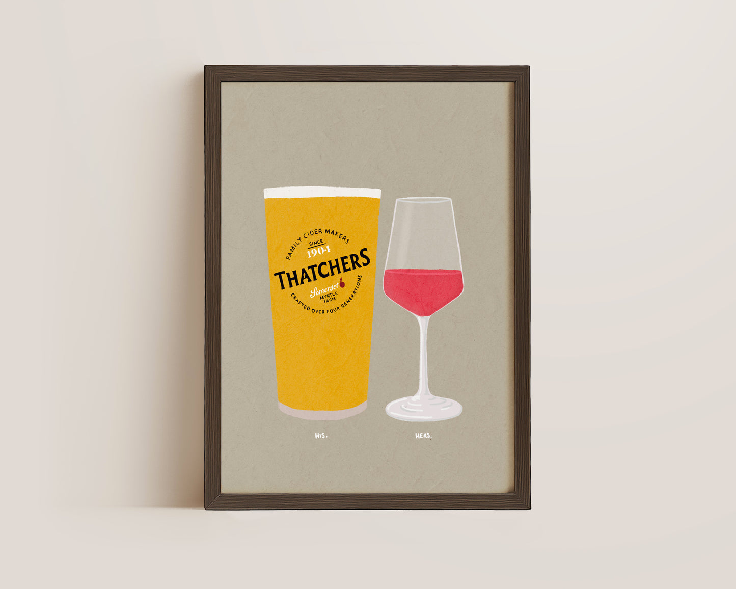 Thatchers & Rose Print