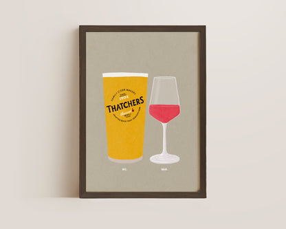Thatchers & Rose Print
